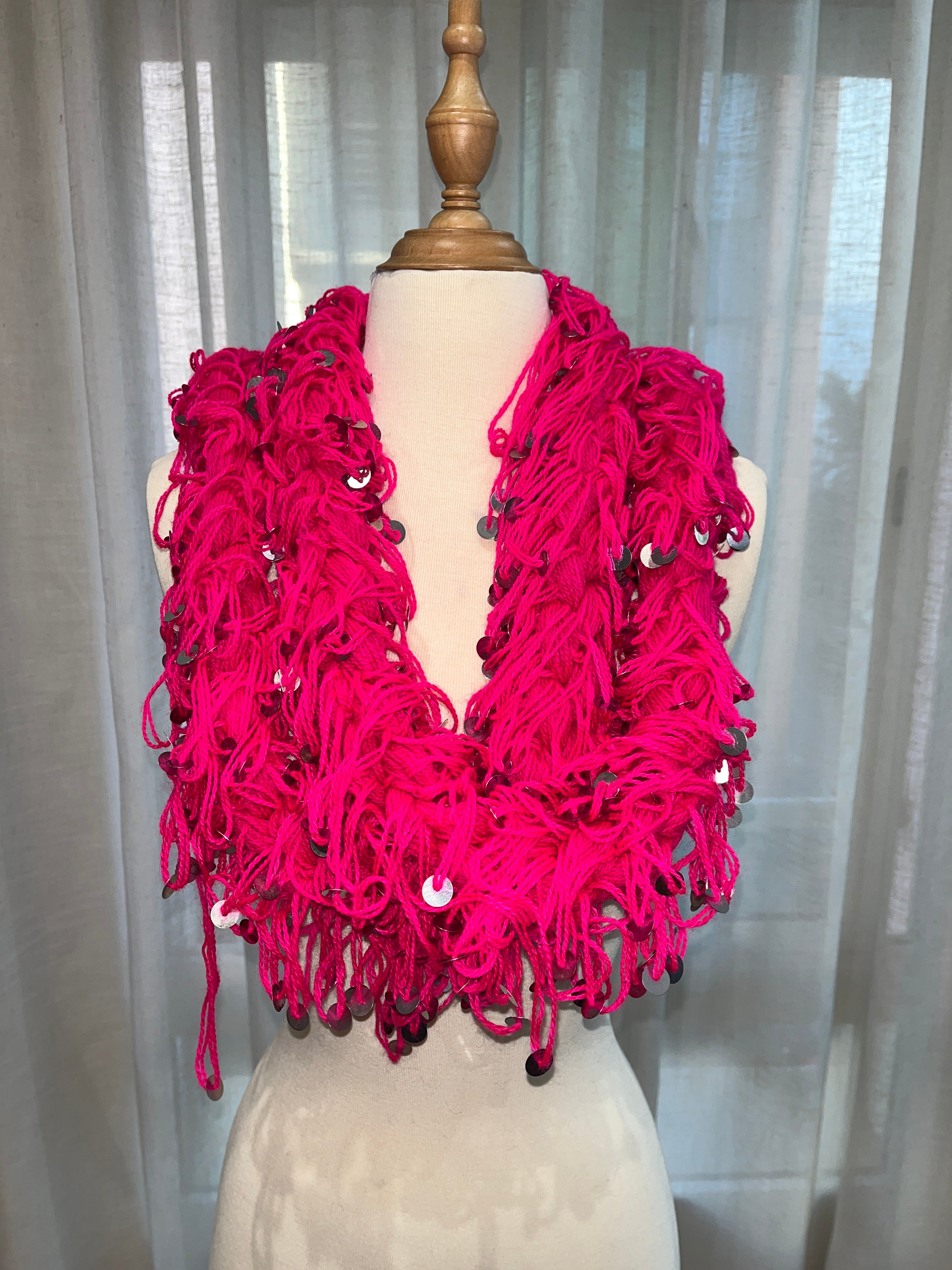 Ceinture de danse marocaine traditionnelle rose